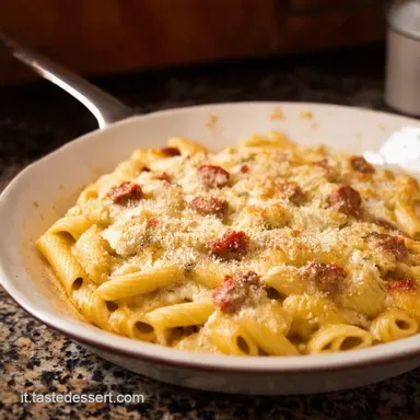 Pasta al Forno Ricotta e Salsiccia La Ricetta della Nonna Scheda ricetta