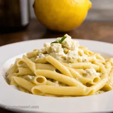 Pasta alla Ricotta e Limone Cremosa e Veloce Scheda ricetta