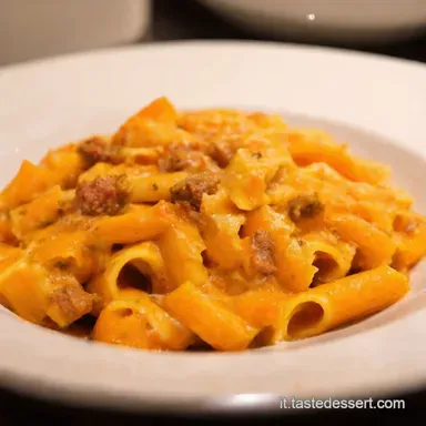 Pasta con la Zucca e Salsiccia la Ricetta Cremosa della Nonna Scheda ricetta