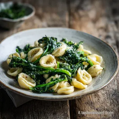 Pasta e Cime di Rapa Pugliese per 4 Porzioni Scheda ricetta