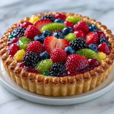 Pasta Frolla per Crostata di Frutta per 8 Scheda ricetta