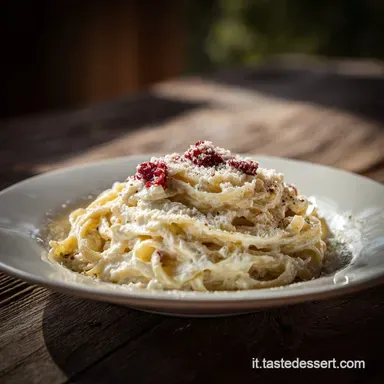 Ricetta Pasta alla Ricotta e Pepe in 15 Min Scheda ricetta