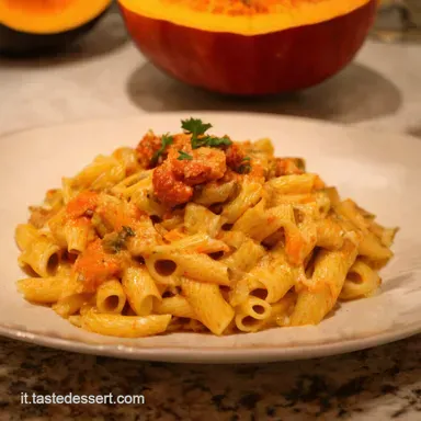 Pasta Zucca e Salsiccia LAutunno nel Piatto Scheda ricetta