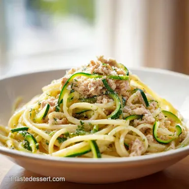 Pasta Zucchine e Tonno in 15 Minuti Scheda ricetta
