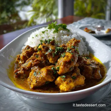 Pollo Al Curry Cremoso E Aromatico Con Latte Scheda ricetta