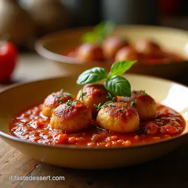 Ricette con carne macinata Le Polpette al Sugo della Nonna Scheda ricetta