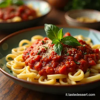 Rag&ugrave; della Domenica Il Sugo Lento Che Avvolge le Paste Fresche Scheda ricetta