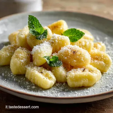 Ricetta Gnocchi di Patate per 6: Vellutati Scheda ricetta