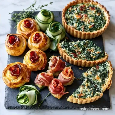 Antipasti con Pasta Sfoglia Facili e Veloci