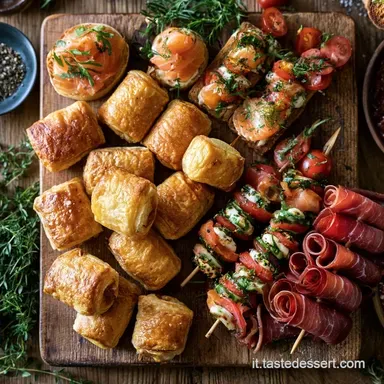 34 Antipasti Sfiziosi: Sfoglia, Freddi e Finger Food