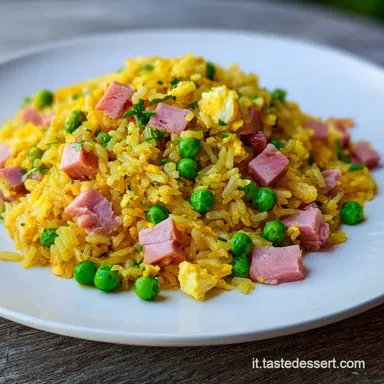 Riso Alla Cantonese per 4 Persone Scheda ricetta