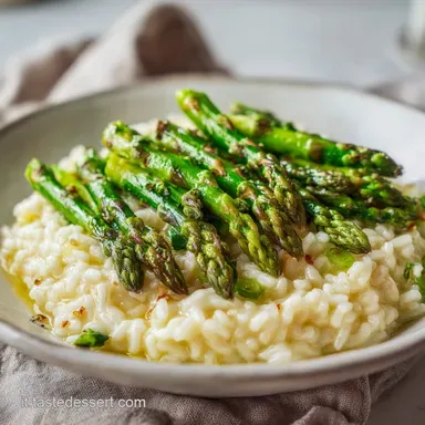 Risotto agli Asparagi: Tecniche Avanzate per Mantecatura Perfetta Scheda ricetta