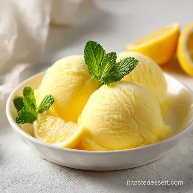 Sorbetto al Limone Ricetta: Preparazione in 20 Minuti Scheda ricetta