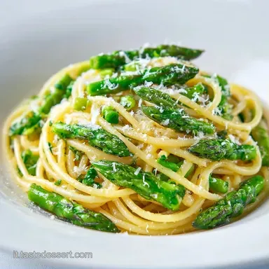 Spaghetti Asparagi Selvatici Cremosa Scheda ricetta