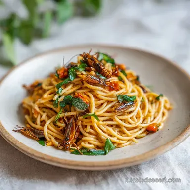 Spaghetti con Cicale per 4 Persone Scheda ricetta
