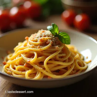 Spaghetti con Crema di Melanzane Affumicata Ricetta Facile e Cremosa Scheda ricetta