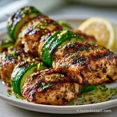 Spiedini Pollo Zucchine: 25 Minuti Scheda ricetta