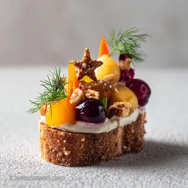 Tartine Natalizie: Il Gran Trio Facile e Veloce Scheda ricetta