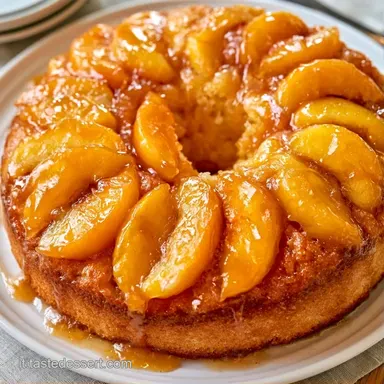 Torta Alle Pesche Soffice in 1 Ora Scheda ricetta