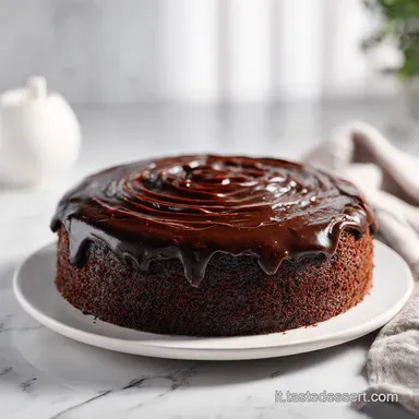 Torta Cioccolato Senza Zucchero: Ricetta Soffice per 8 Persone Scheda ricetta