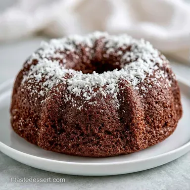 Torta Cocco Cioccolato in 55 Minuti Scheda ricetta