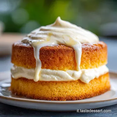 Torta di Compleanno Pan di Spagna Vellutato Scheda ricetta