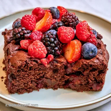 Torta Frutta Cioccolato per 10 Persone Scheda ricetta