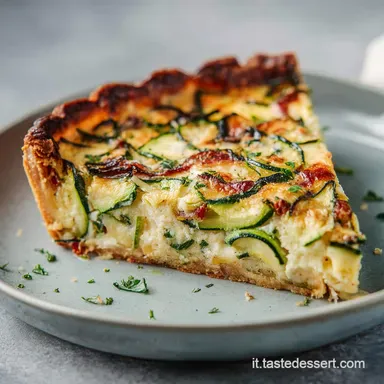 Torta Salata Zucchine in 50 Minuti: Ricetta con Pasta Sfoglia Scheda ricetta
