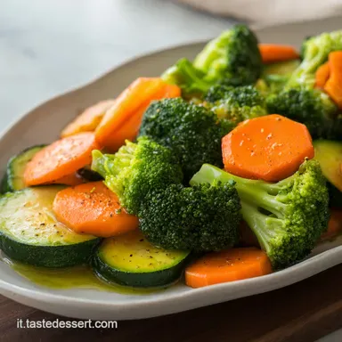 Verdure Al Microonde in 13 Minuti Scheda ricetta