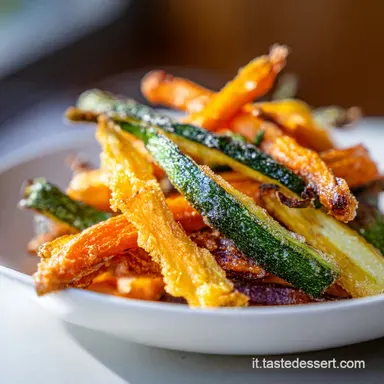 Verdure Croccanti al Forno per 4 Persone Scheda ricetta