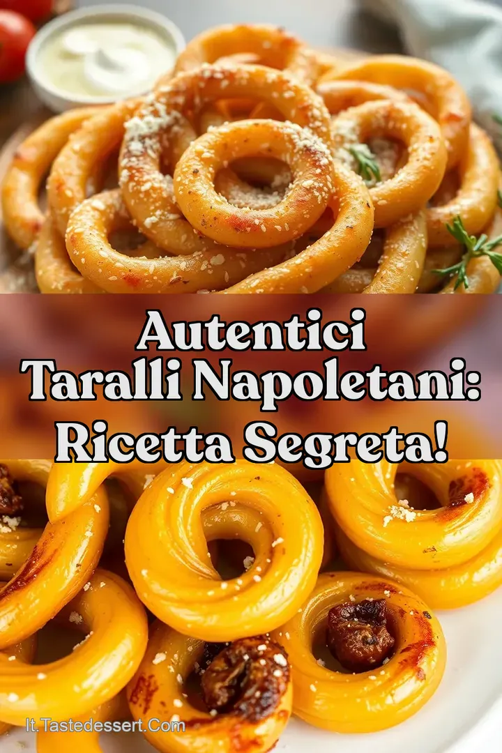 Autentici Taralli Napoletani: Ricetta Segreta!