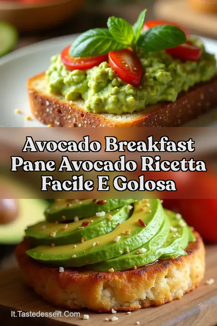 Avocado Breakfast Pane Avocado Ricetta Facile e Golosa