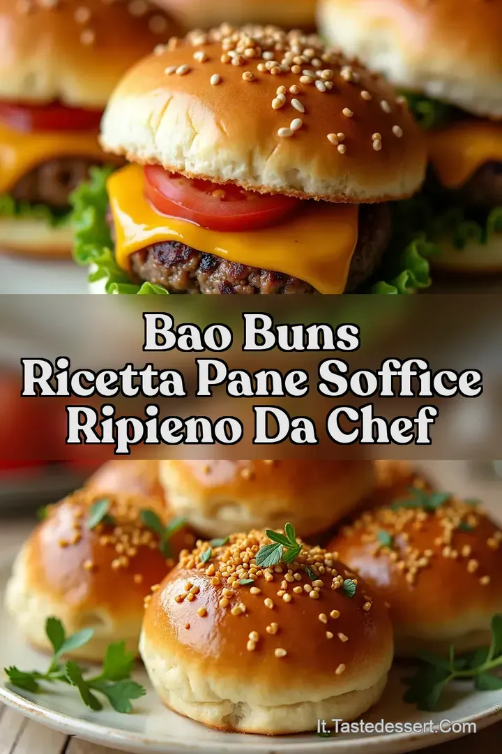 Bao Buns Ricetta Pane Soffice Ripieno da Chef
