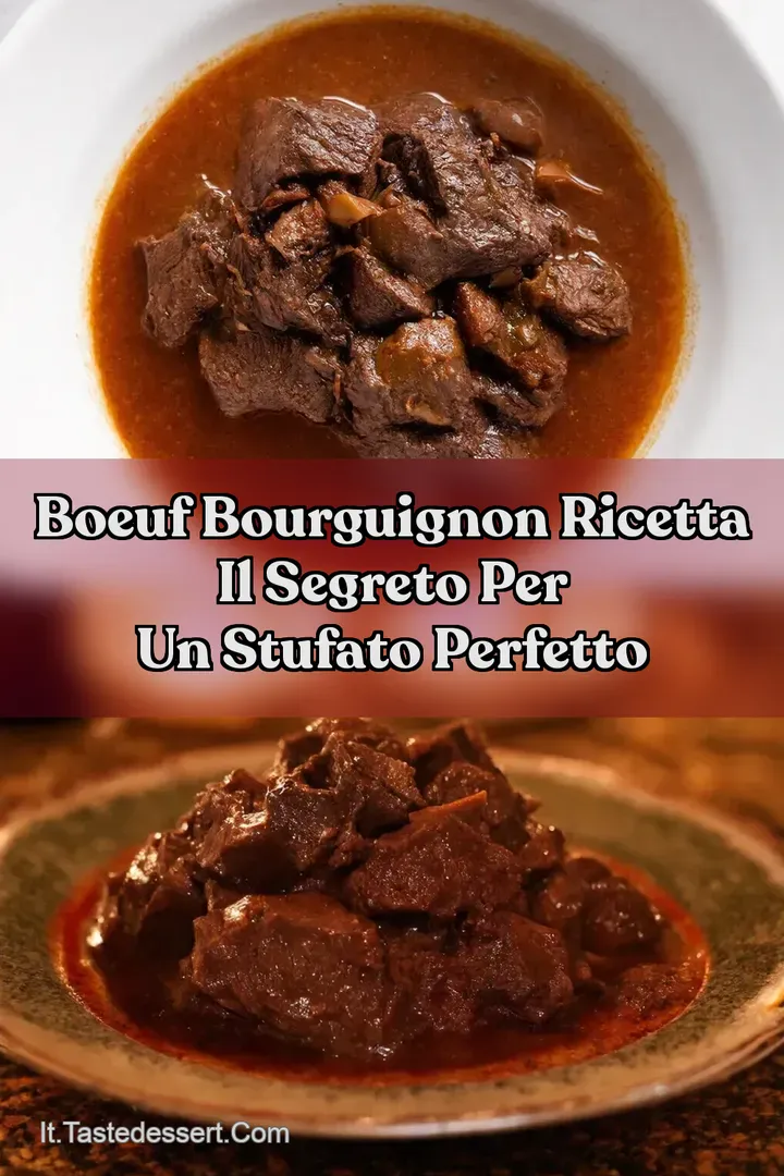 Boeuf Bourguignon Ricetta Il Segreto per un Stufato Perfetto