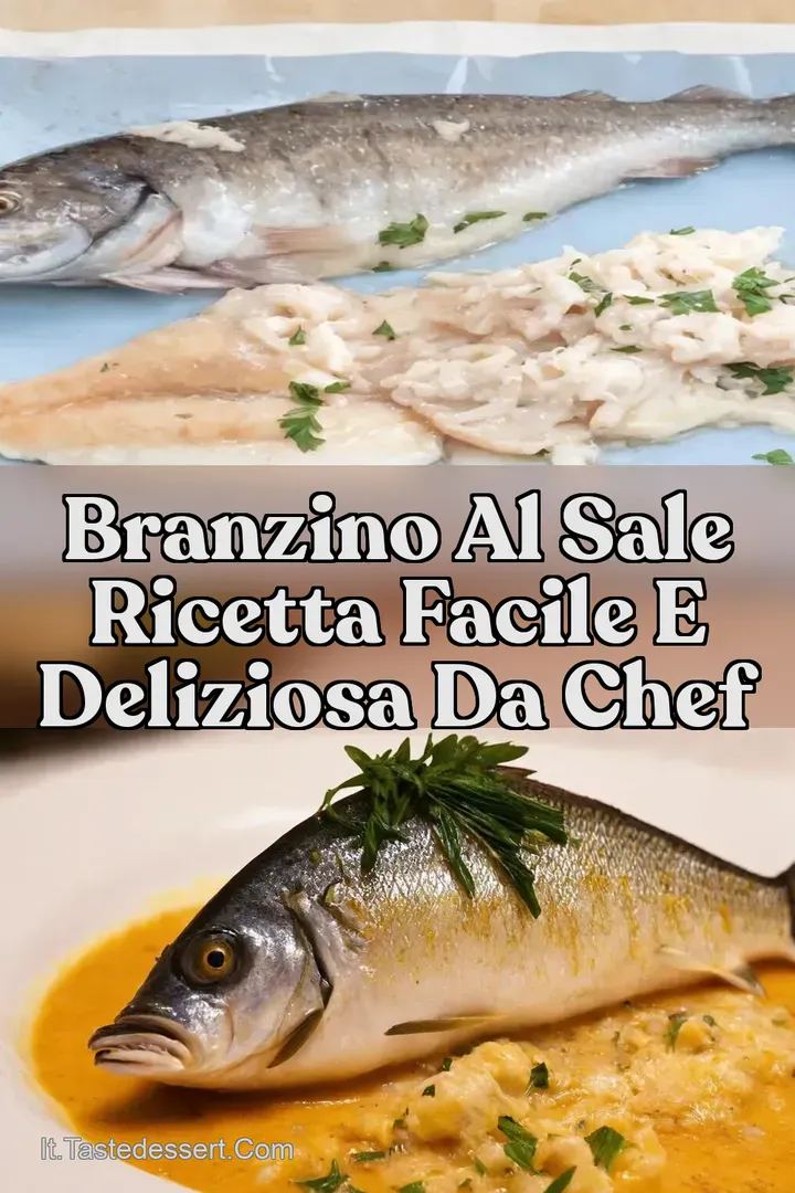 Branzino al Sale Ricetta Facile e Deliziosa da Chef