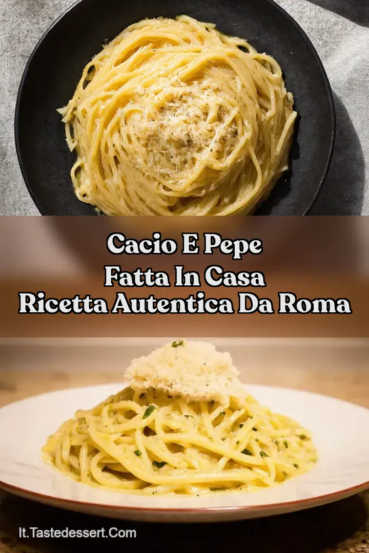 Cacio e Pepe Fatta in Casa Ricetta Autentica da Roma