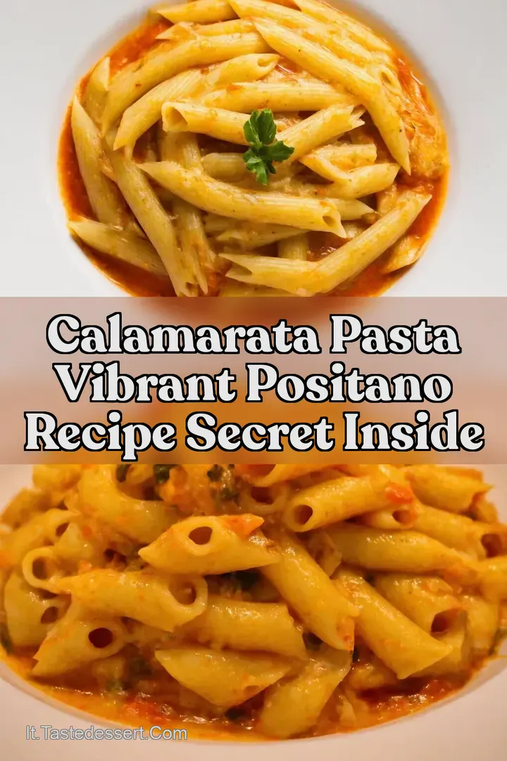 Calamarata Pasta Vibrant Positano Recipe Secret Inside