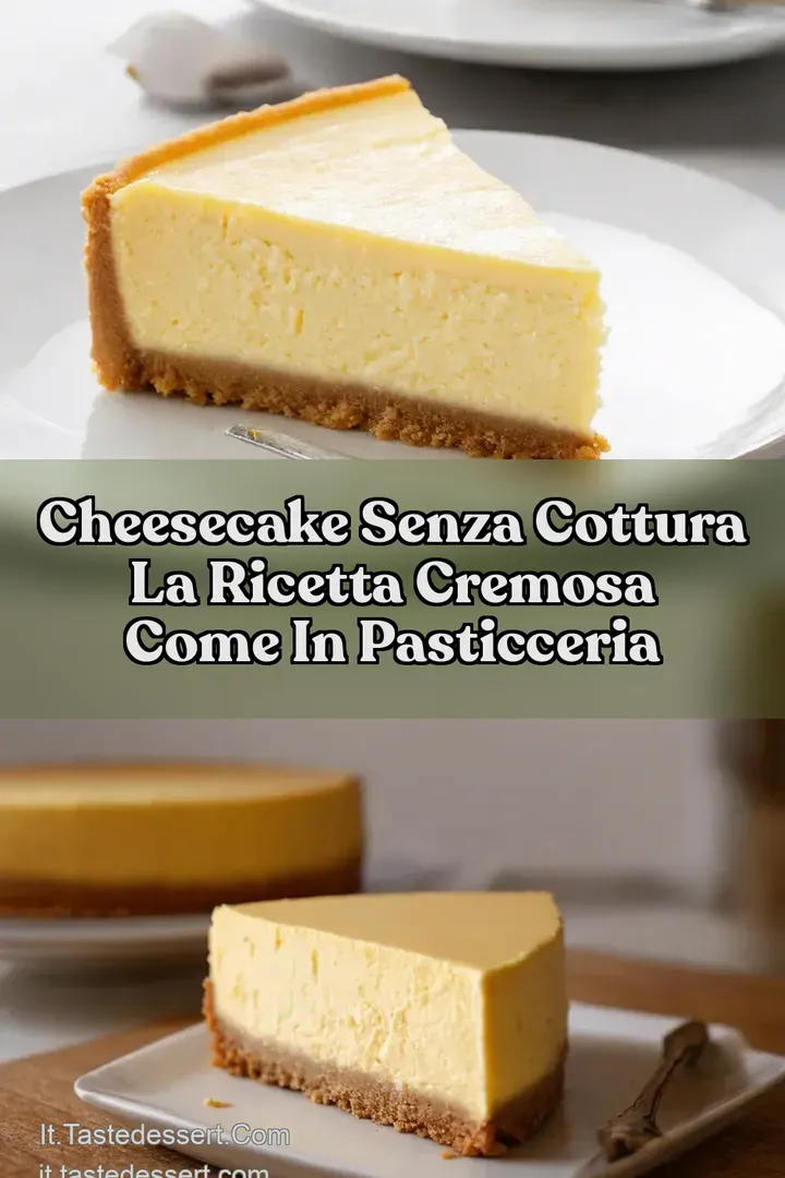 Cheesecake senza cottura La ricetta cremosa come in pasticceria