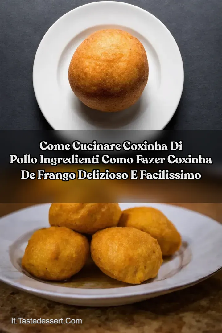 Come cucinare Coxinha di Pollo Ingredienti Como fazer coxinha de frango Delizioso e Facilissimo