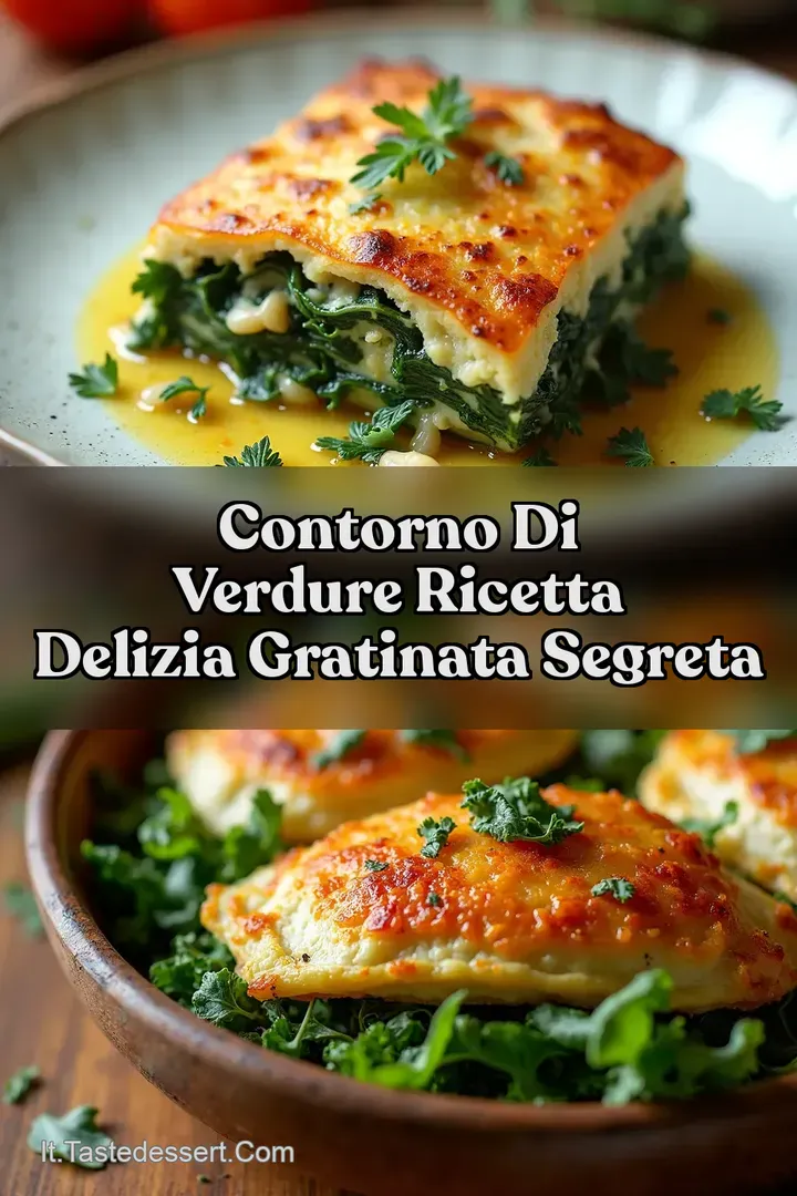 Contorno di Verdure Ricetta Delizia Gratinata Segreta