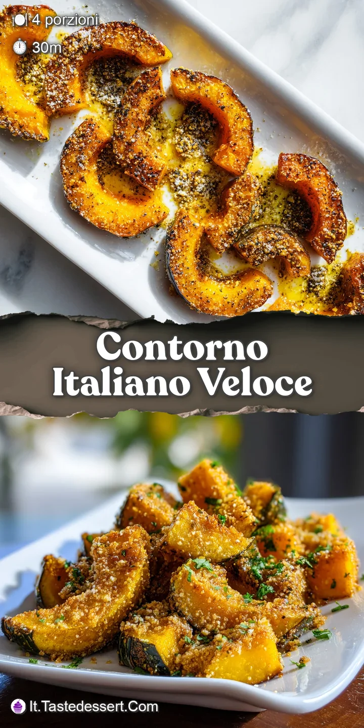 Close-up of a roasted pumpkin piece, showcasing the caramelized exterior, tender interior, and aromatic rosemary leaves, h...