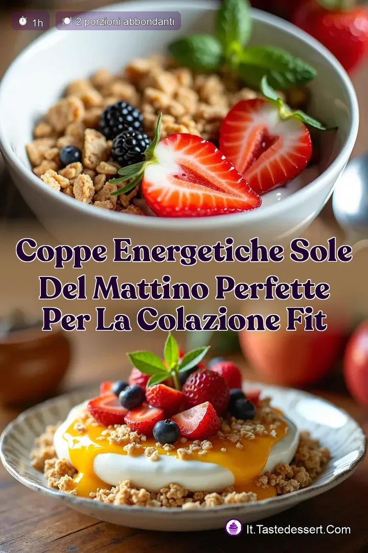 Coppe Energetiche Sole del Mattino Perfette per la Colazione Fit