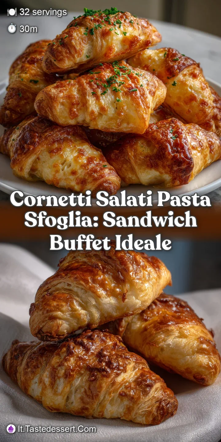 Close-up of a freshly baked cornetto, revealing a flaky, layered interior. The warm, inviting color and enticing aroma pro...