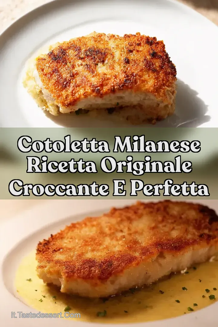 Cotoletta Milanese Ricetta Originale Croccante e Perfetta