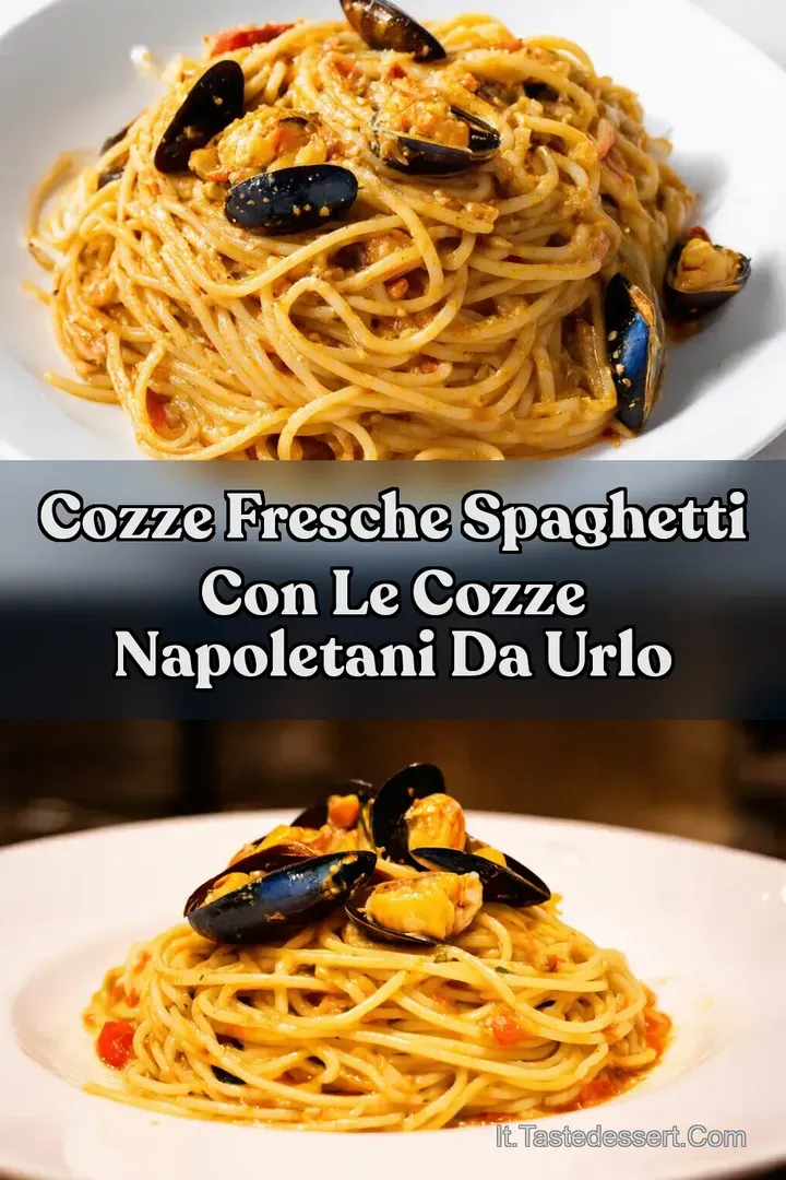 Cozze fresche Spaghetti con le Cozze Napoletani da Urlo