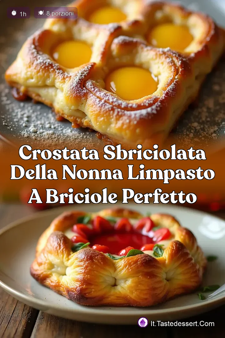 Crostata Sbriciolata della Nonna LImpasto a Briciole Perfetto