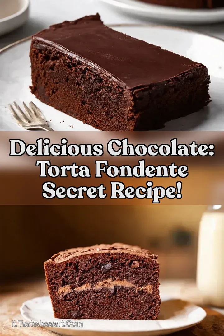 Delicious Chocolate: Torta Fondente Secret Recipe!