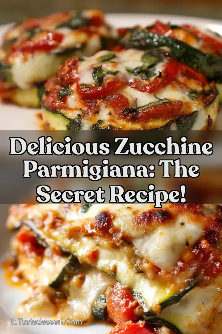Delicious Zucchine Parmigiana: The Secret Recipe!