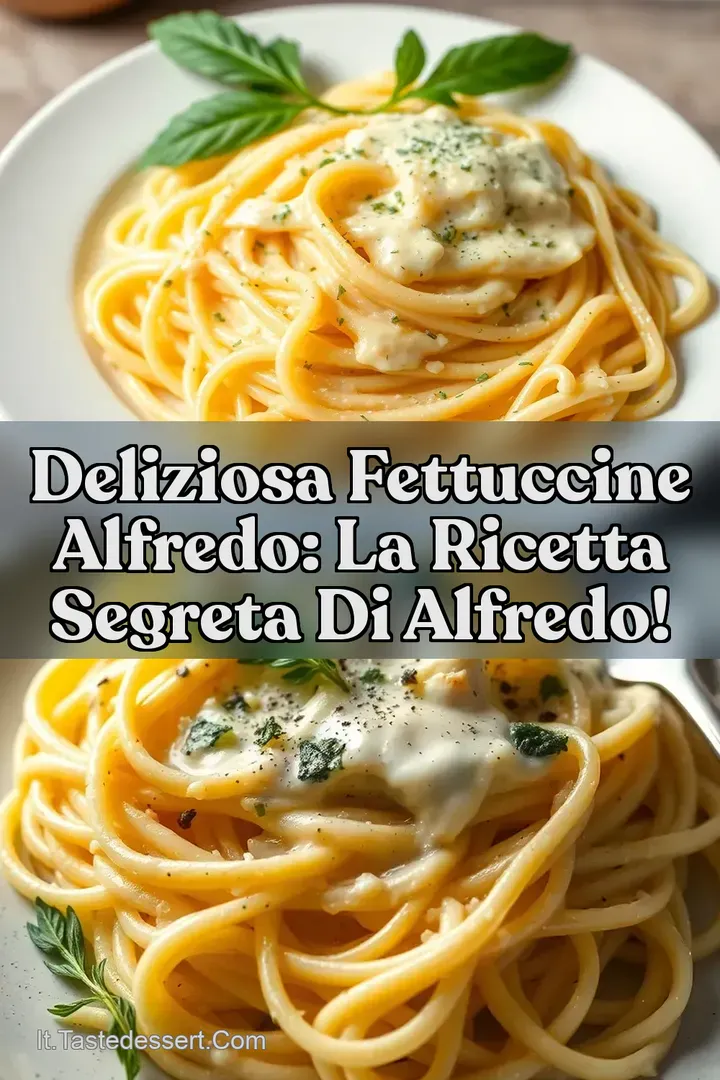 Deliziosa fettuccine alfredo: la ricetta segreta di Alfredo!