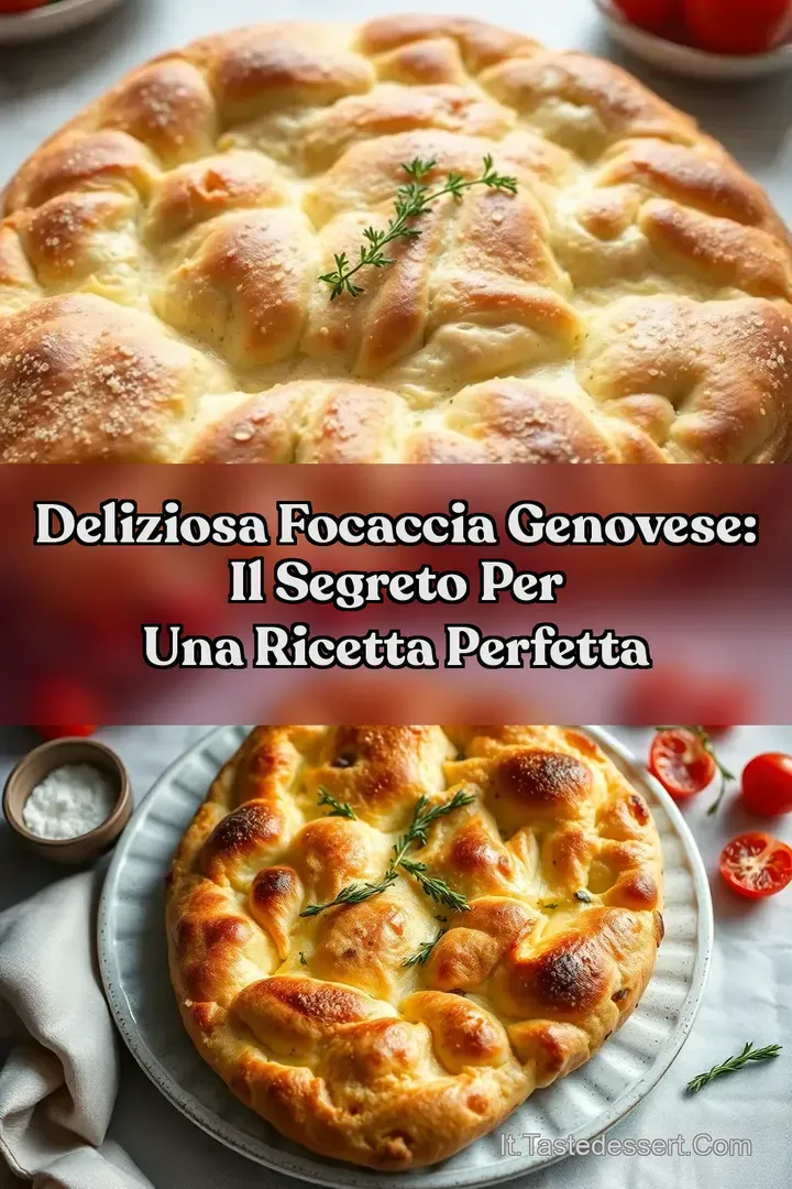 Deliziosa Focaccia Genovese: Il Segreto per una Ricetta Perfetta